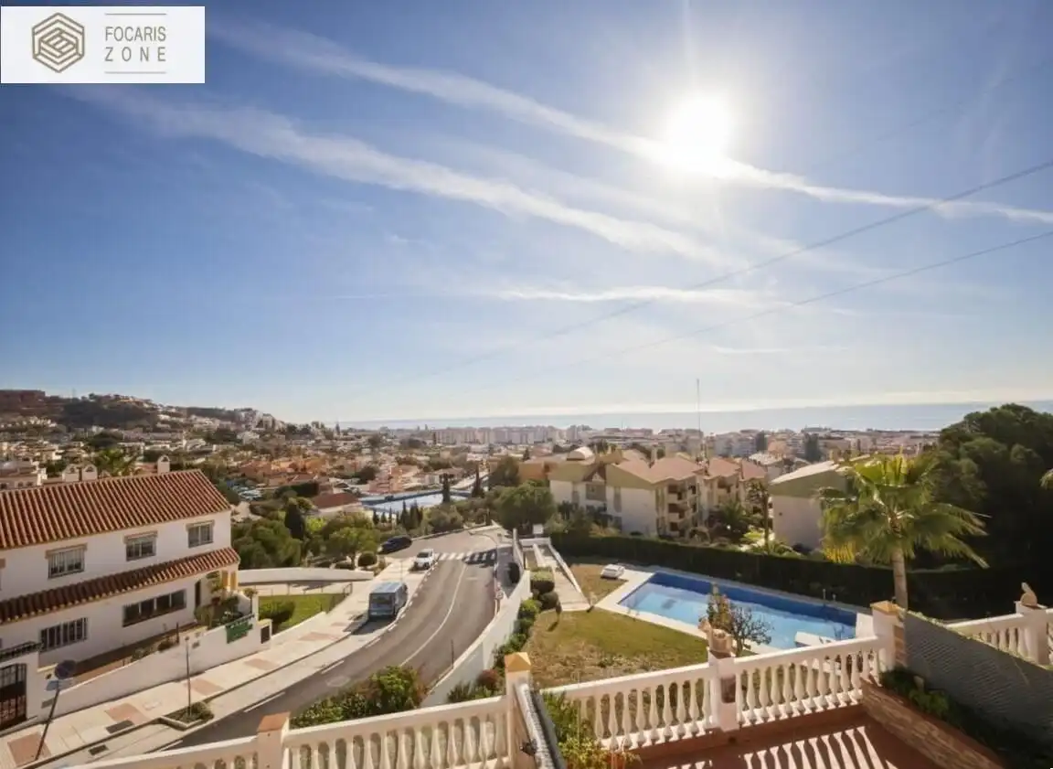 Exterior view of Detached homes for sale in Rincón de la Victoria  with Air Conditioner, Heating and Private garden