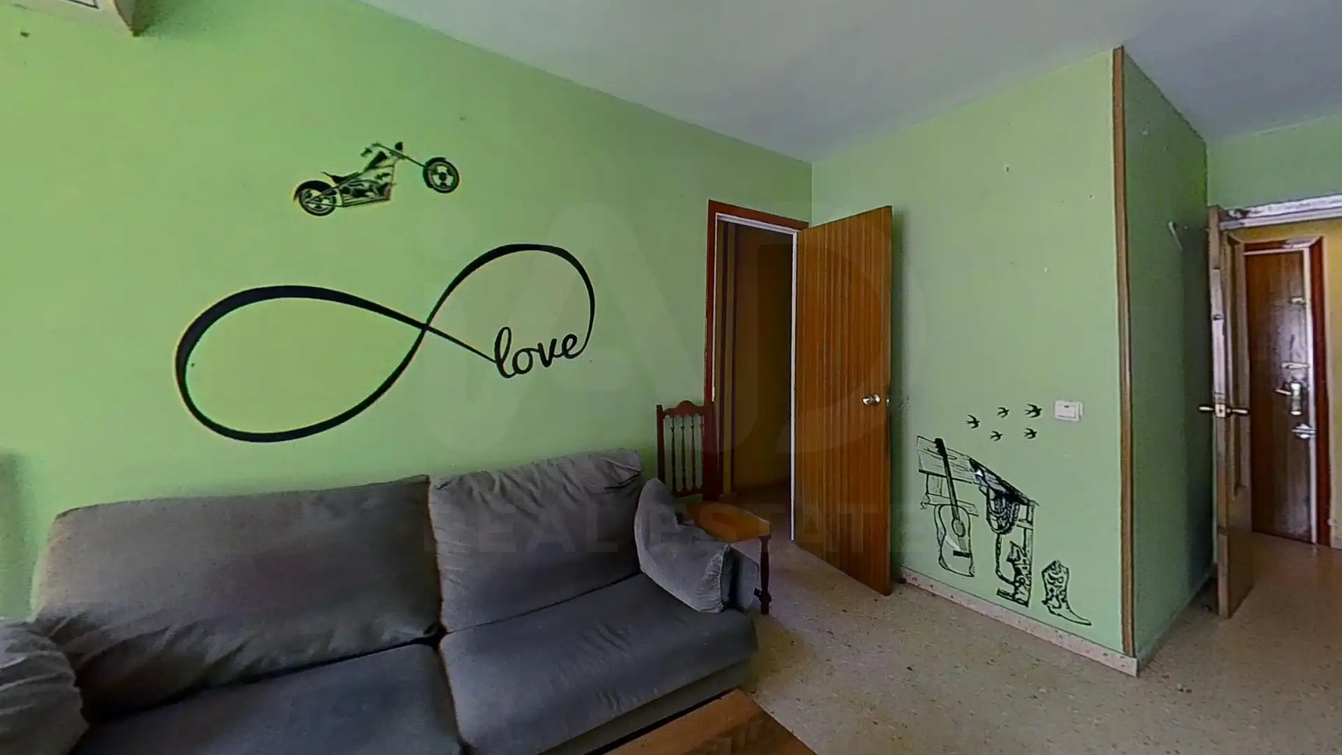 Sala de estar de Piso en venta en Jaraba con Aire acondicionado y Calefacción