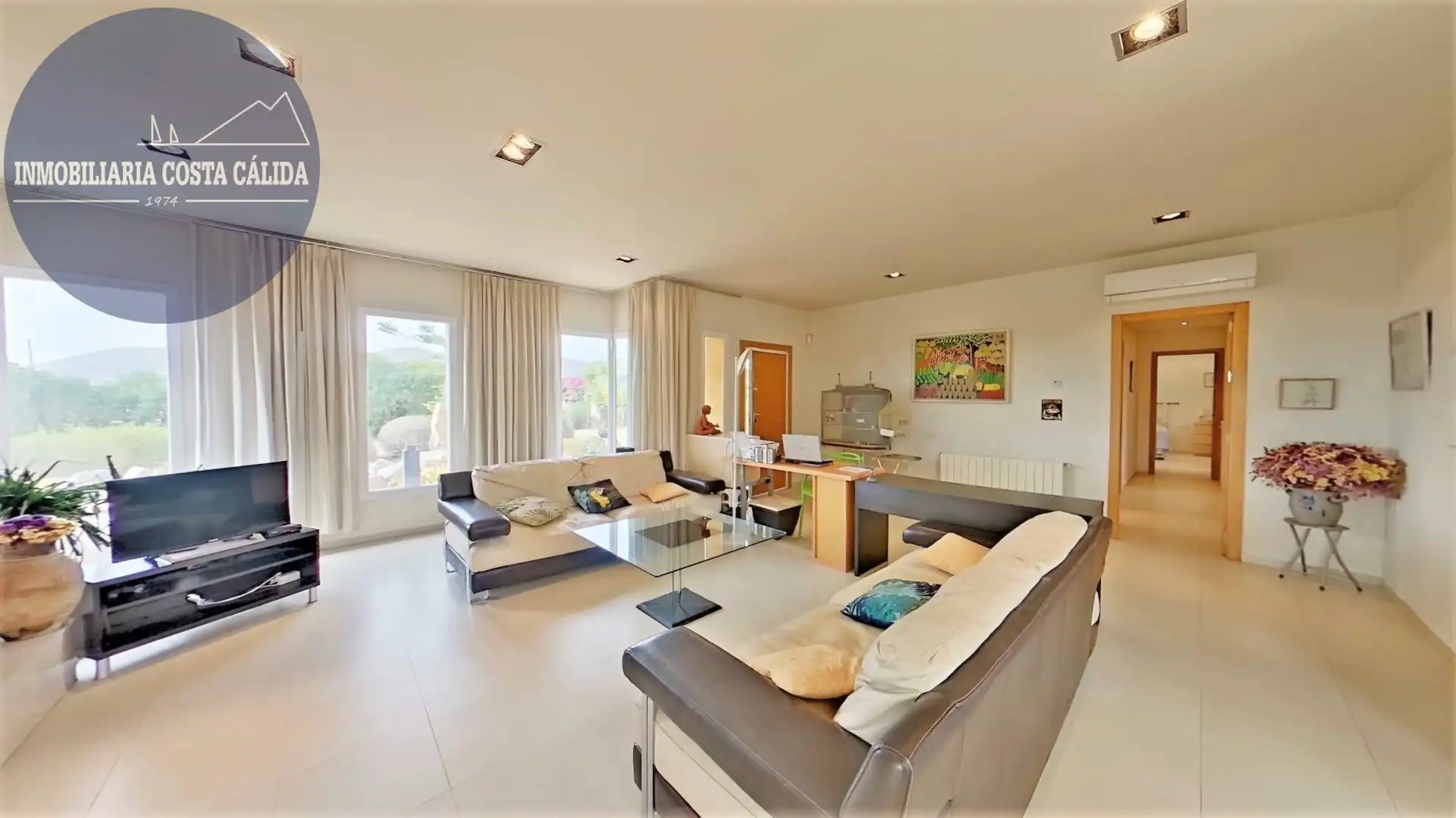 Sala de estar de Casa o chalet en venta en Puerto Lumbreras con Aire acondicionado, Calefacción y Jardín privado