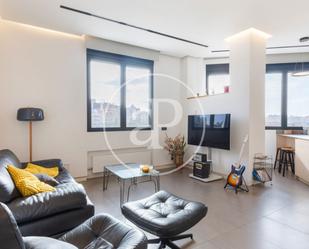 Sala d'estar de Pis de lloguer en  Valencia Capital amb Aire condicionat, Calefacció i Moblat