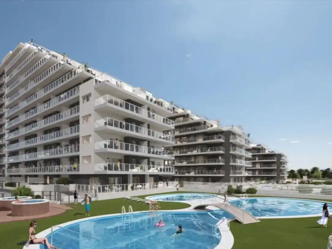 Vista exterior de Pis en venda en Cabanes amb Piscina i Balcó
