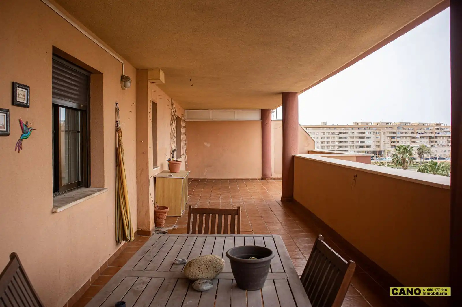 Terrace of Flat for sale in Roquetas de Mar  with Terrace and Swimming Pool