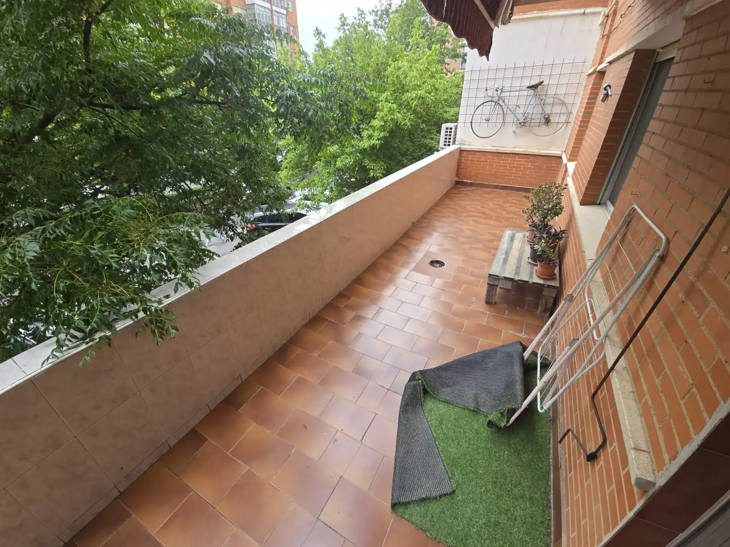 Terrassa de Apartament de lloguer en Cáceres amb Aire condicionat, Terrassa i Moblat
