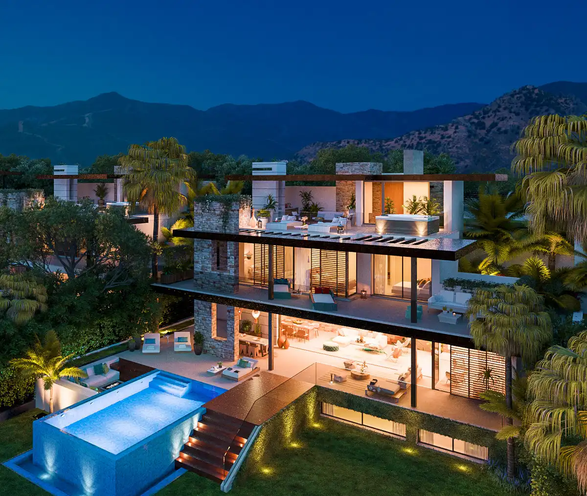 Terrace of Houses for sale in Benahavís  with Private garden, Terrace and Storage room