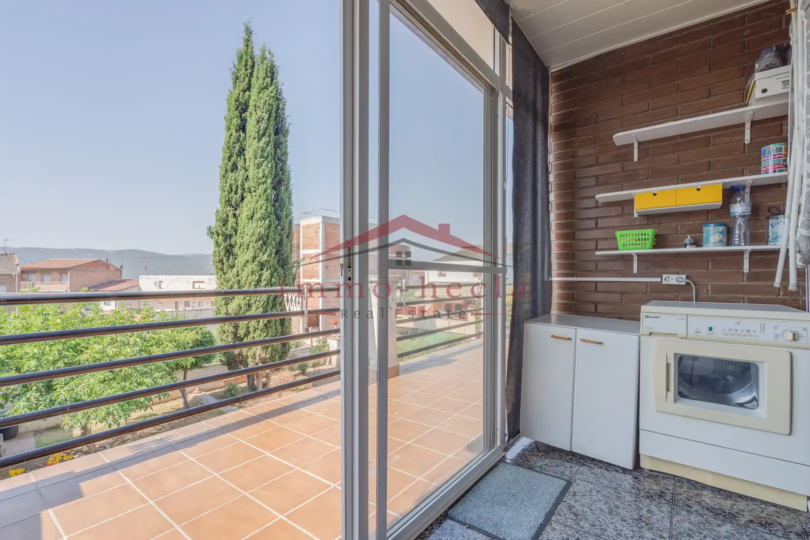 Terrassa de Casa adosada en venda en Vilanova del Camí amb Calefacció, Terrassa i Piscina