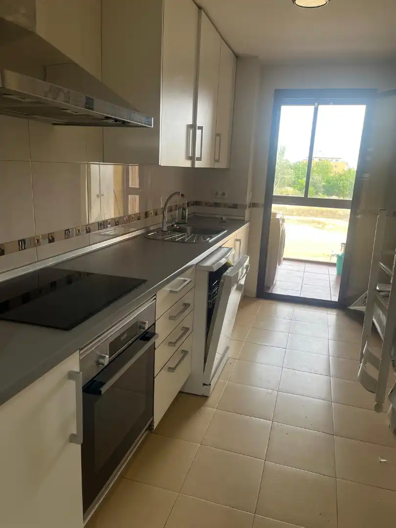 Cocina de Piso de alquiler en Ciudad Real con Aire acondicionado, Calefacción y Trastero