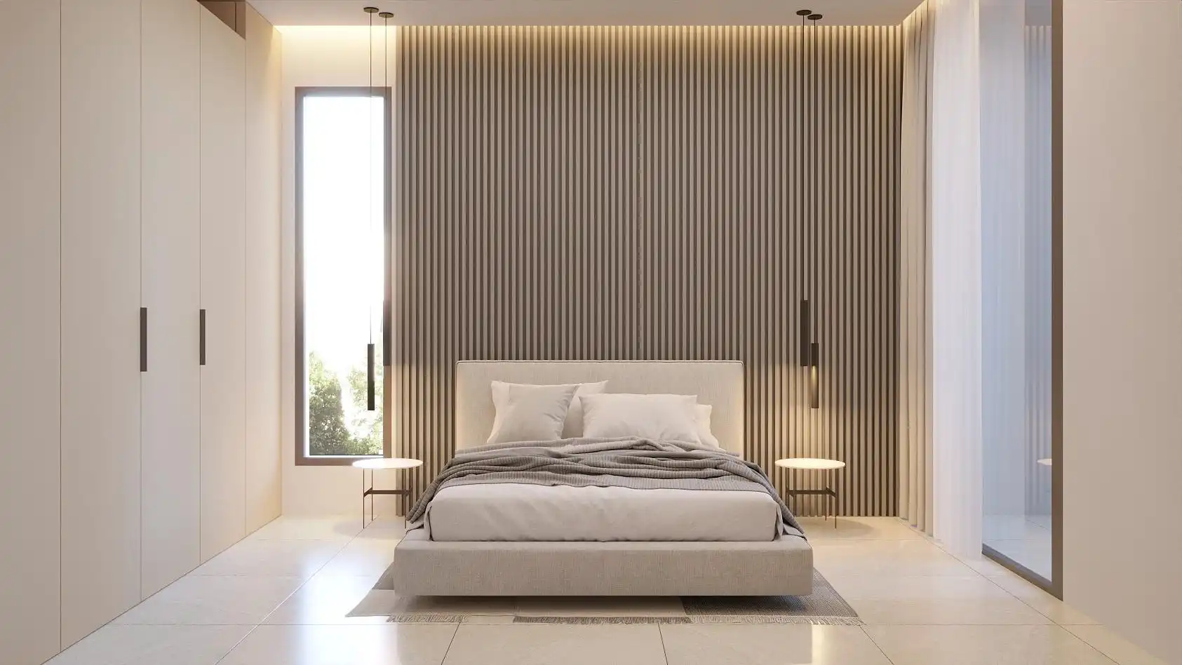 Dormitori de Apartament en venda en La Nucia amb Aire condicionat, Jardí privat i Terrassa