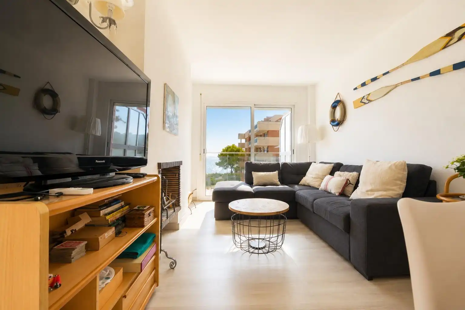 Sala de estar de Ático en venta en Salou con Aire acondicionado, Terraza y Piscina comunitaria
