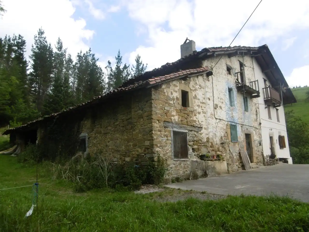 Vista exterior de Finca rústica en venda en Mallabia