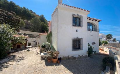 Exterior view of House or chalet for sale in Benitachell / El Poble Nou de Benitatxell  with Terrace and Swimming Pool
