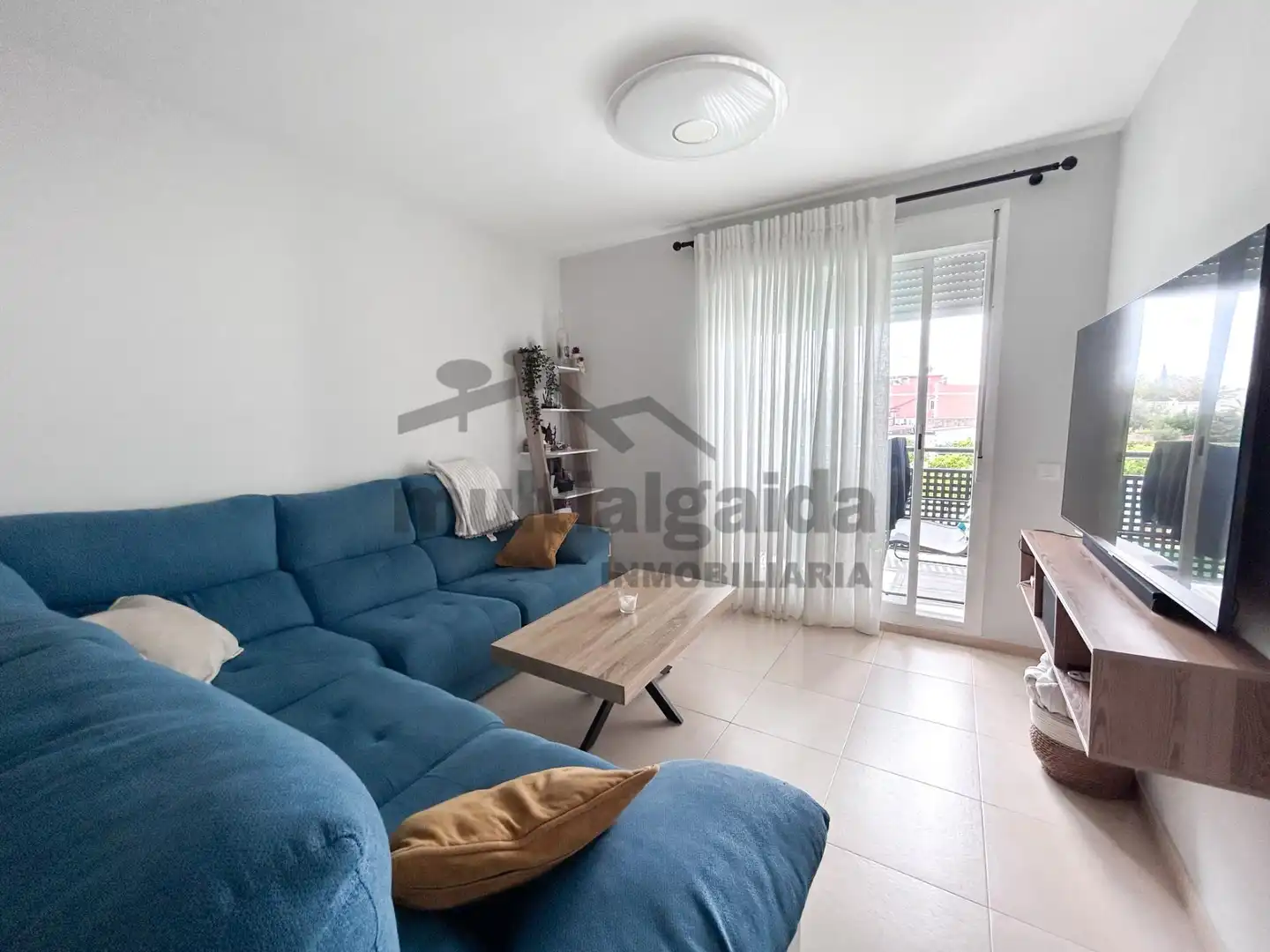 Wohnzimmer von Wohnung zum Verkauf in Arcos de la Frontera mit Klimaanlage, Terrasse und Abstellraum
