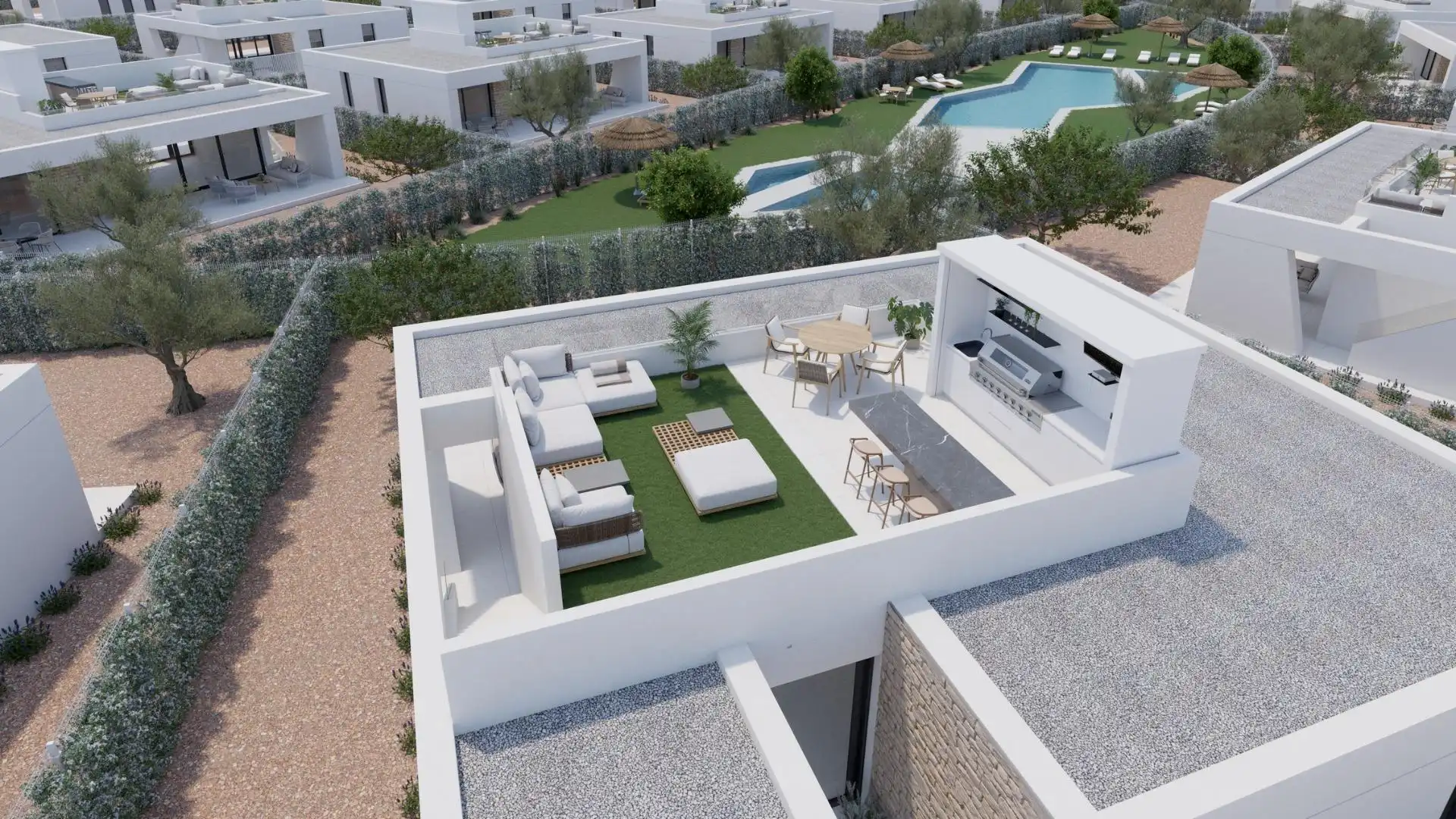 Xalet amb piscina en venda a Hacienda del Álamo Golf, imagen 12