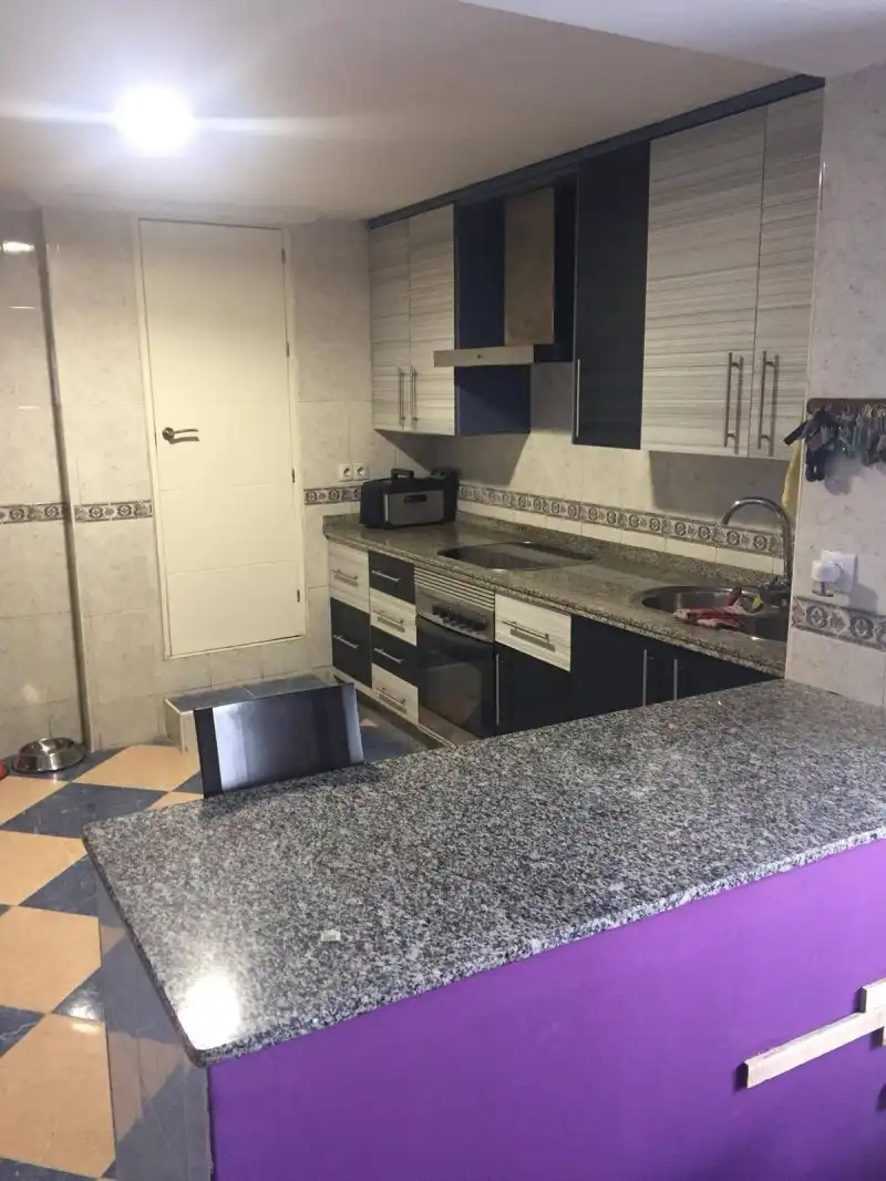 Cocina de Casa o chalet en venta en Cáceres con Aire acondicionado, Jardín privado y Terraza
