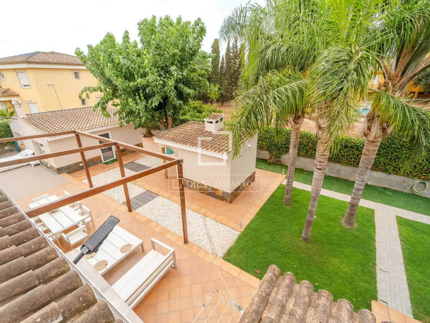 Jardí de Casa o xalet de lloguer en Bétera amb Aire condicionat, Jardí privat i Moblat