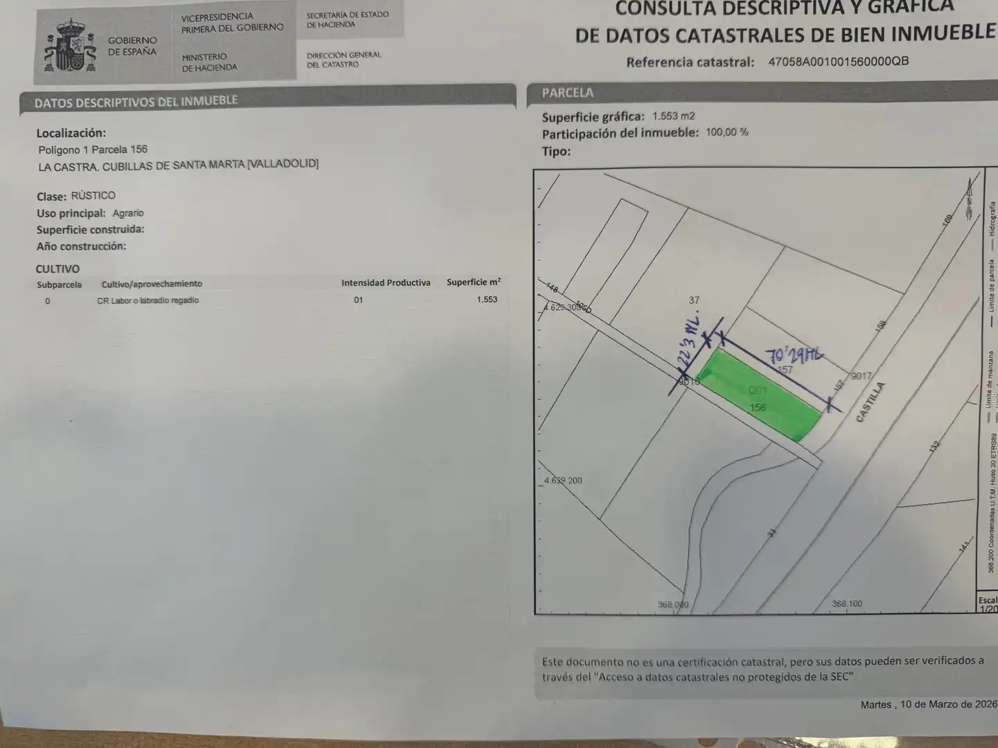 Rural land for sale in Calle San Roque, imagen 16