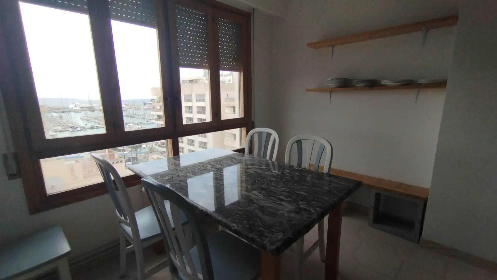 Comedor de Ático de alquiler en  Palma de Mallorca con Aire acondicionado, Terraza y Lavadora