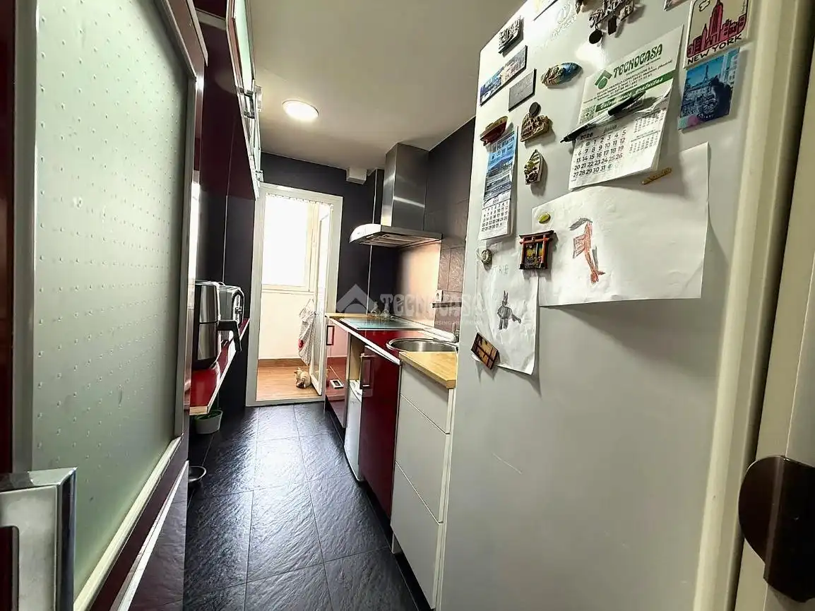 Cocina de Piso en venta en Móstoles con Aire acondicionado, Jardín privado y Terraza