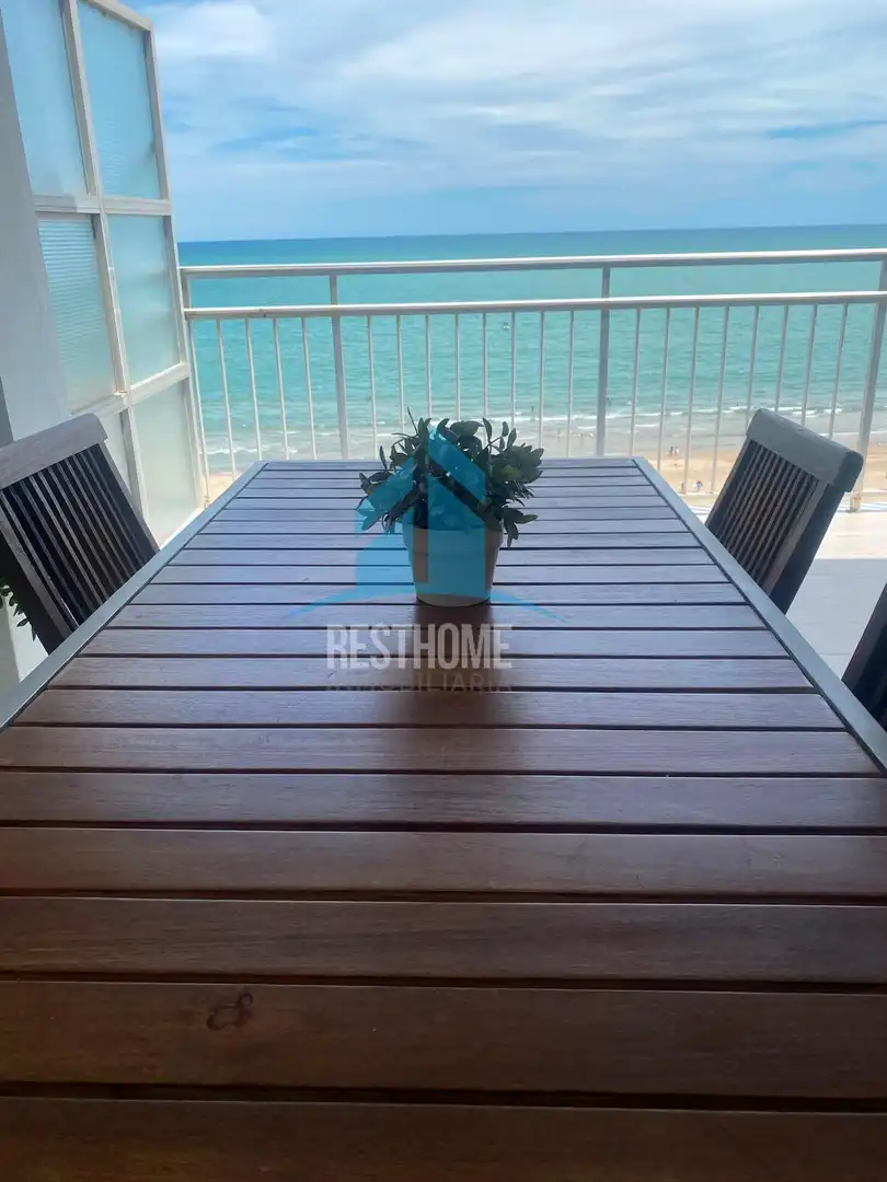Terraza de Apartamento de alquiler en Cullera con Aire acondicionado, Calefacción y Terraza
