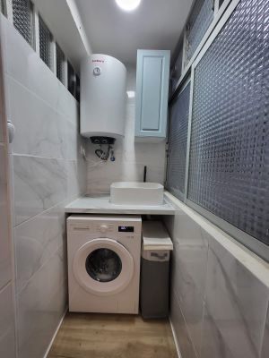 Bathroom of Flat for sale in Gandia  with Air Conditioner, Terrace and Furnished