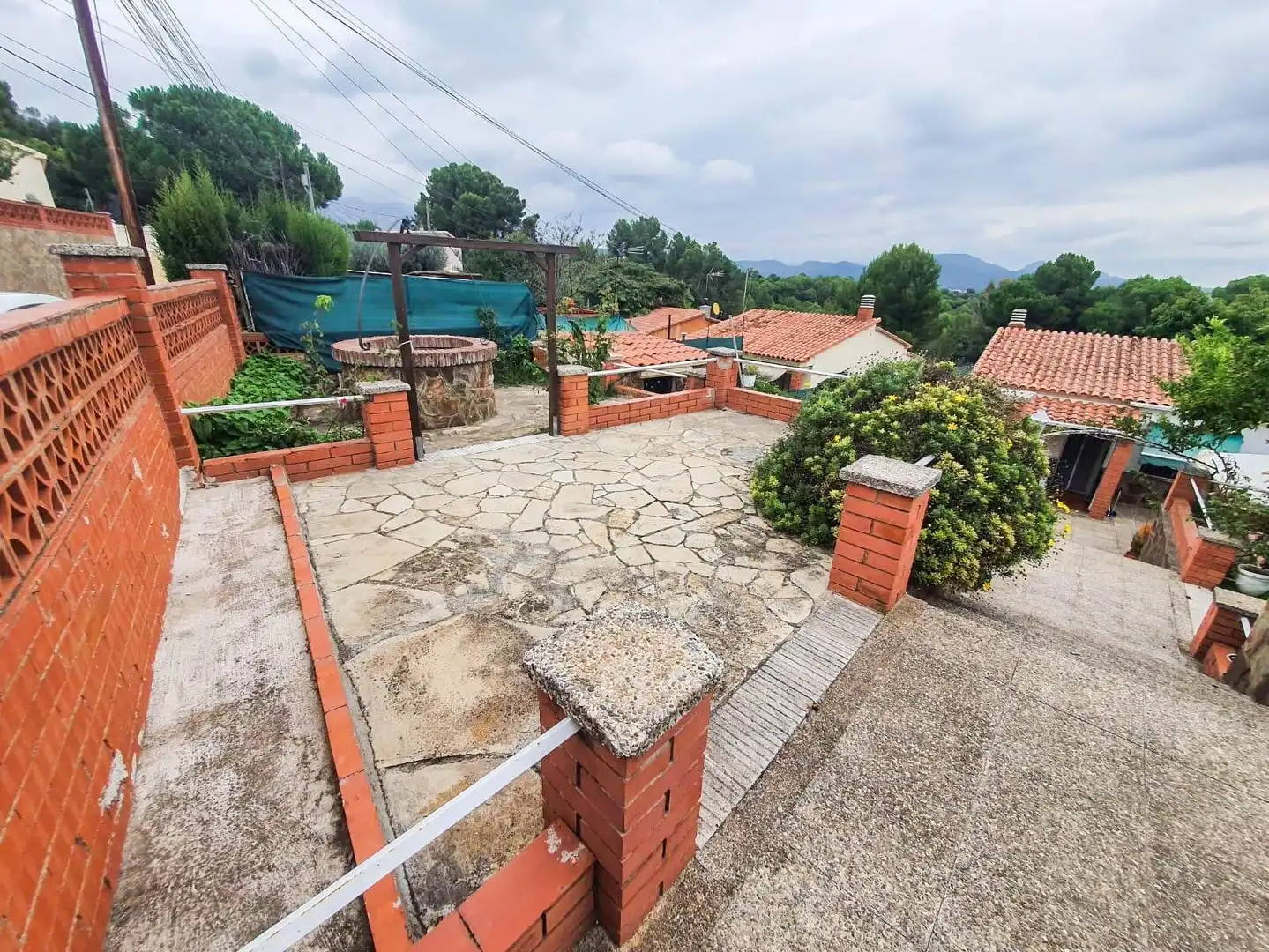 Terraza de Casa o chalet en venta en Esparreguera con Aire acondicionado, Jardín privado y Piscina