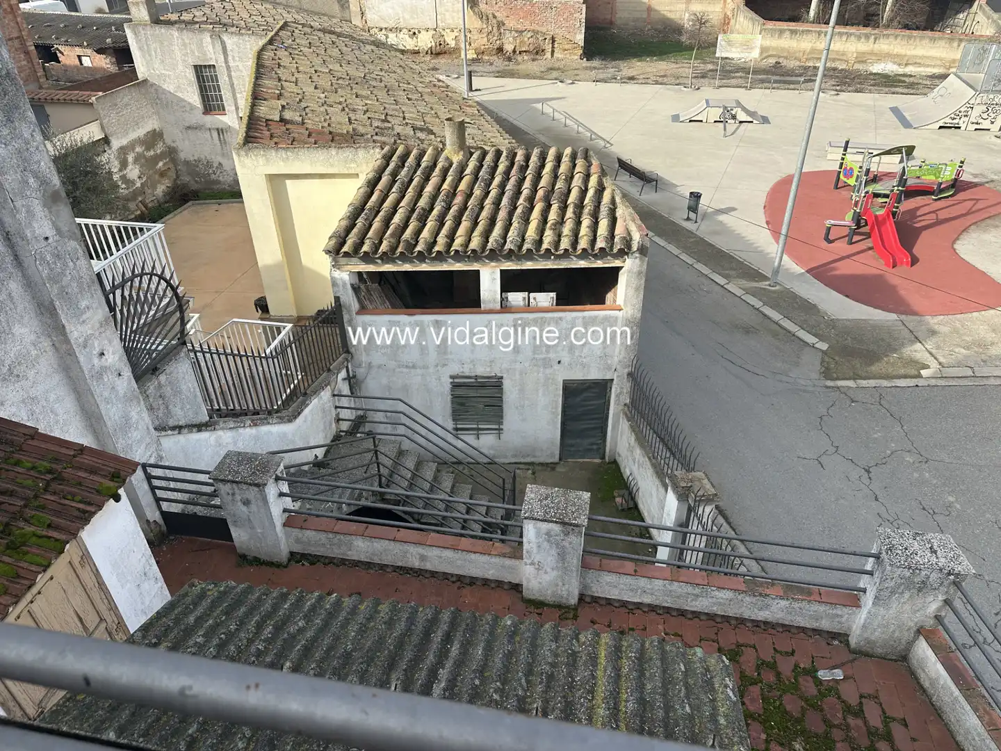 Vista exterior de Casa o xalet en venda en Térmens amb Moblat