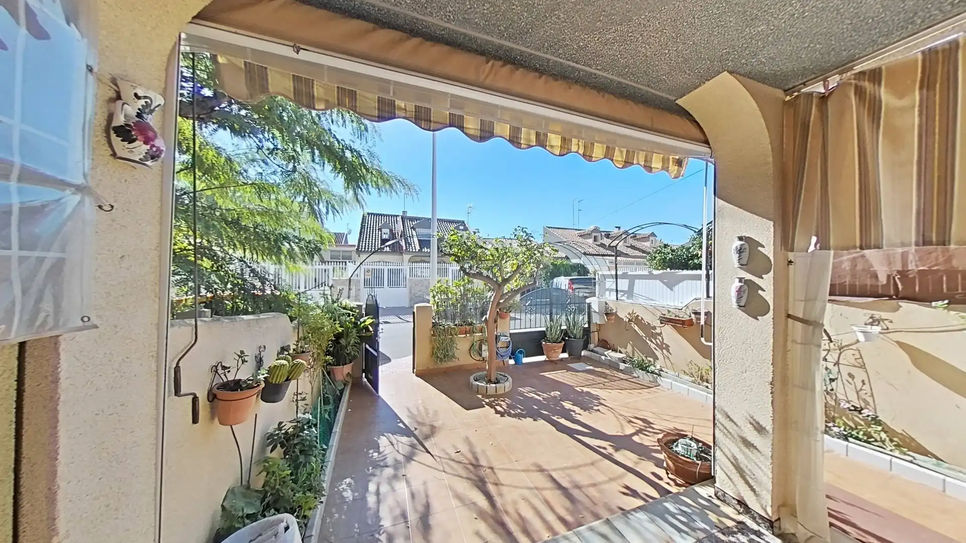 Terrace of Detached homes for sale in San Javier  with Air Conditioner