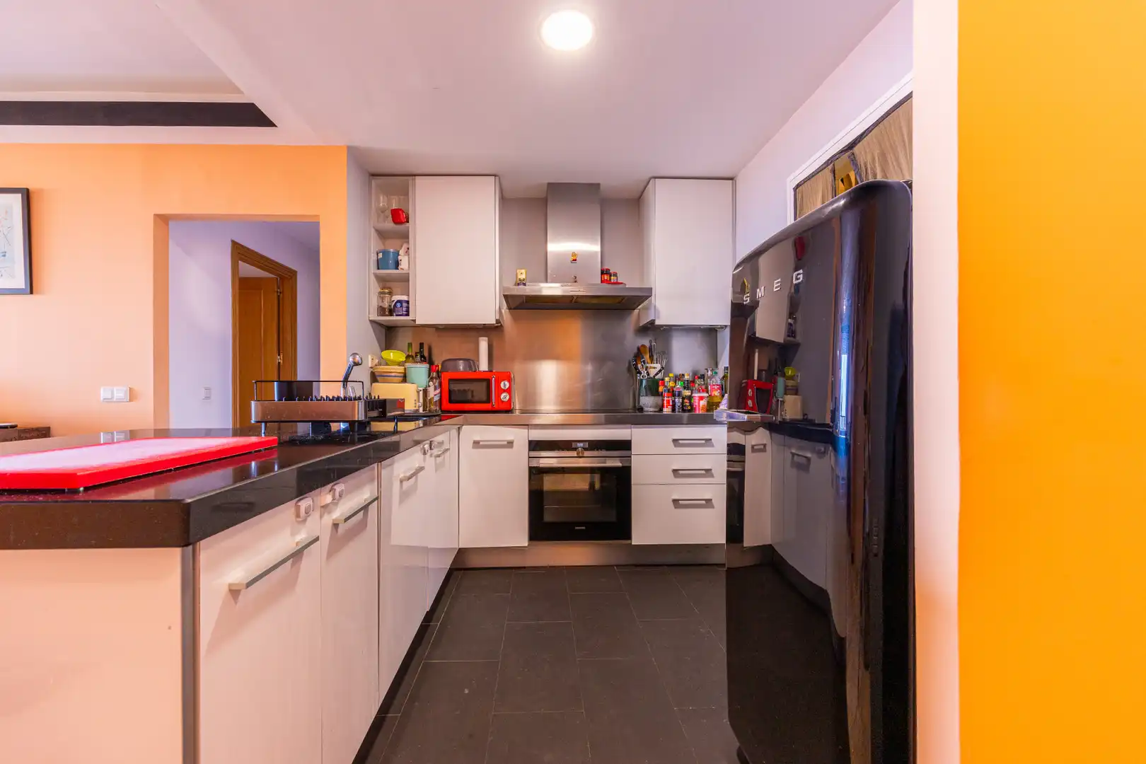 Cocina de Apartamento en venta en Mijas con Aire acondicionado, Terraza y Piscina