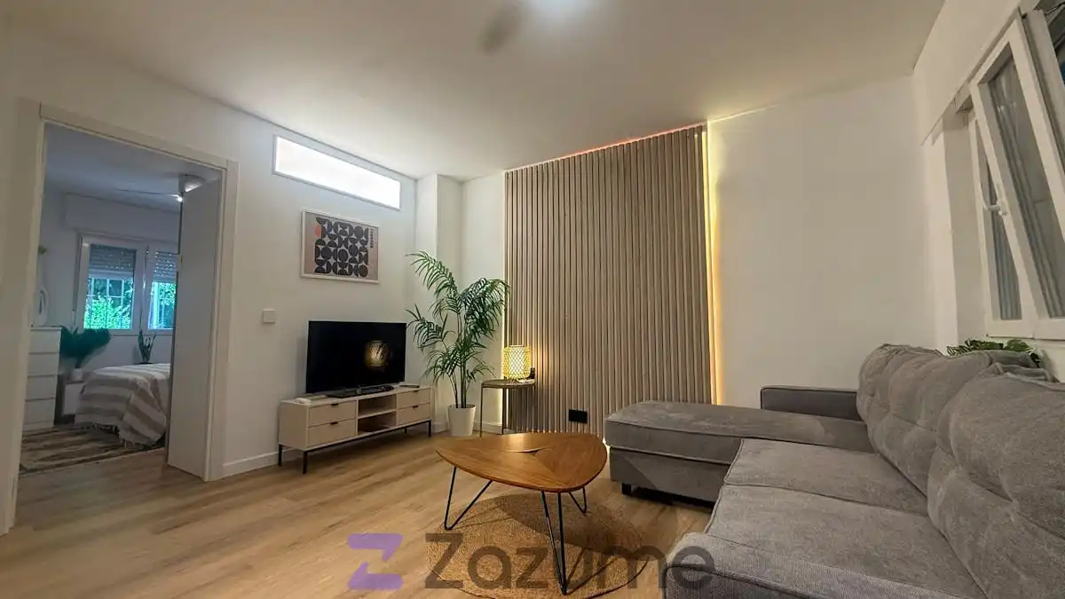 Living room of Flat for rent in Murcia  with Terrace, Furnished and Oven