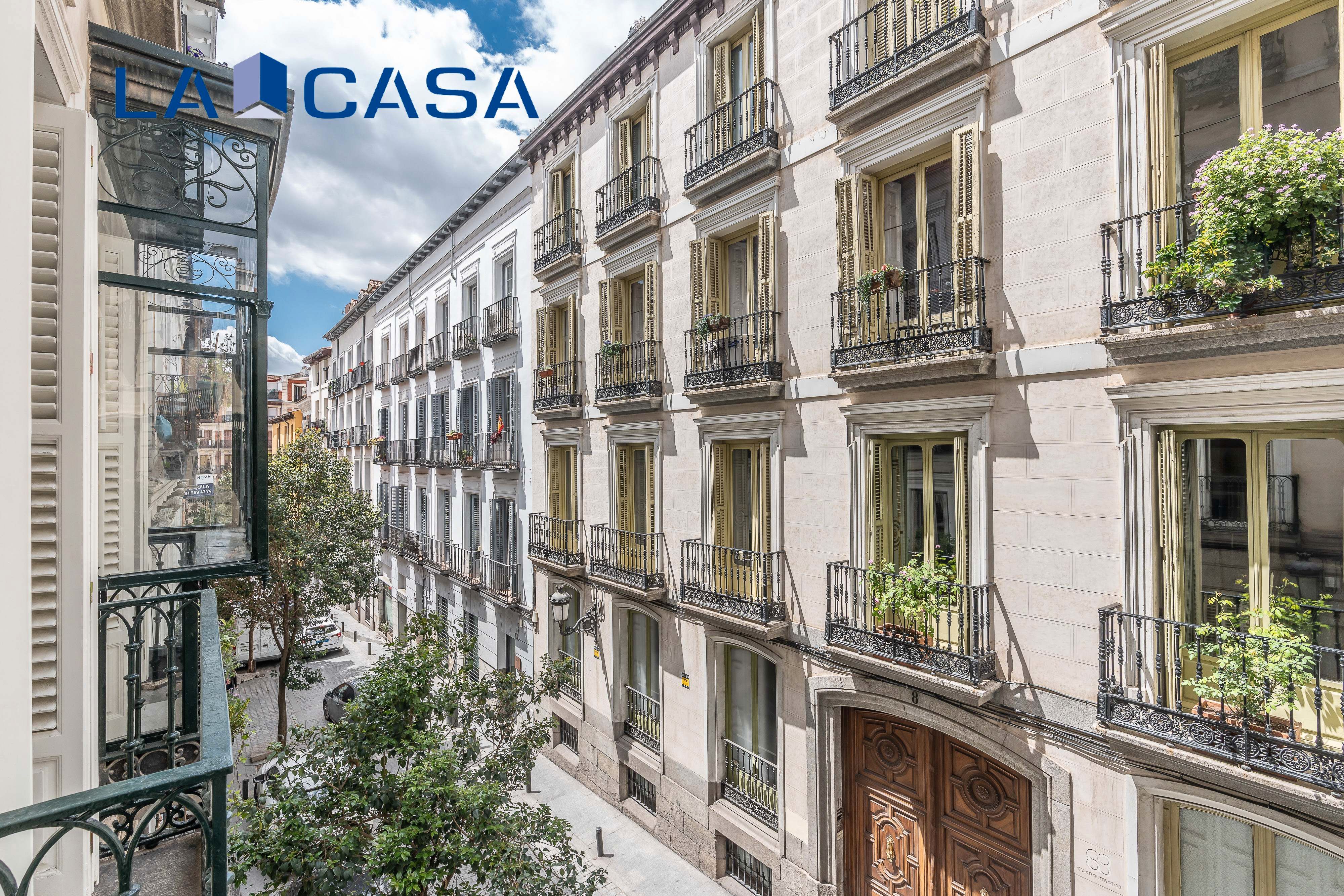 Exterior view of Flat for sale in  Madrid Capital  with Air Conditioner, Heating and Terrace