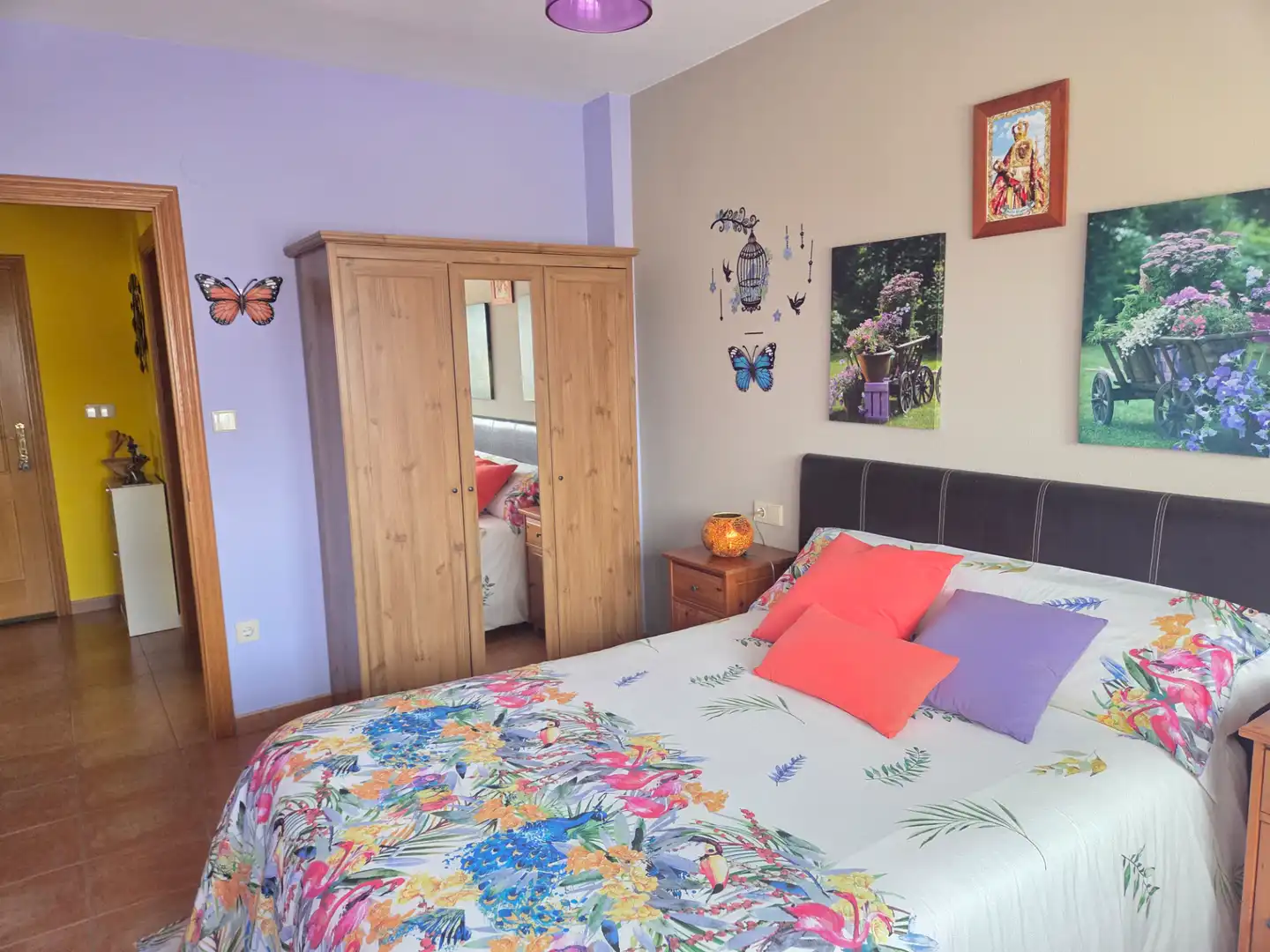 Bedroom of Flat for sale in Barreiros  with Terrace, Storage room and Furnished