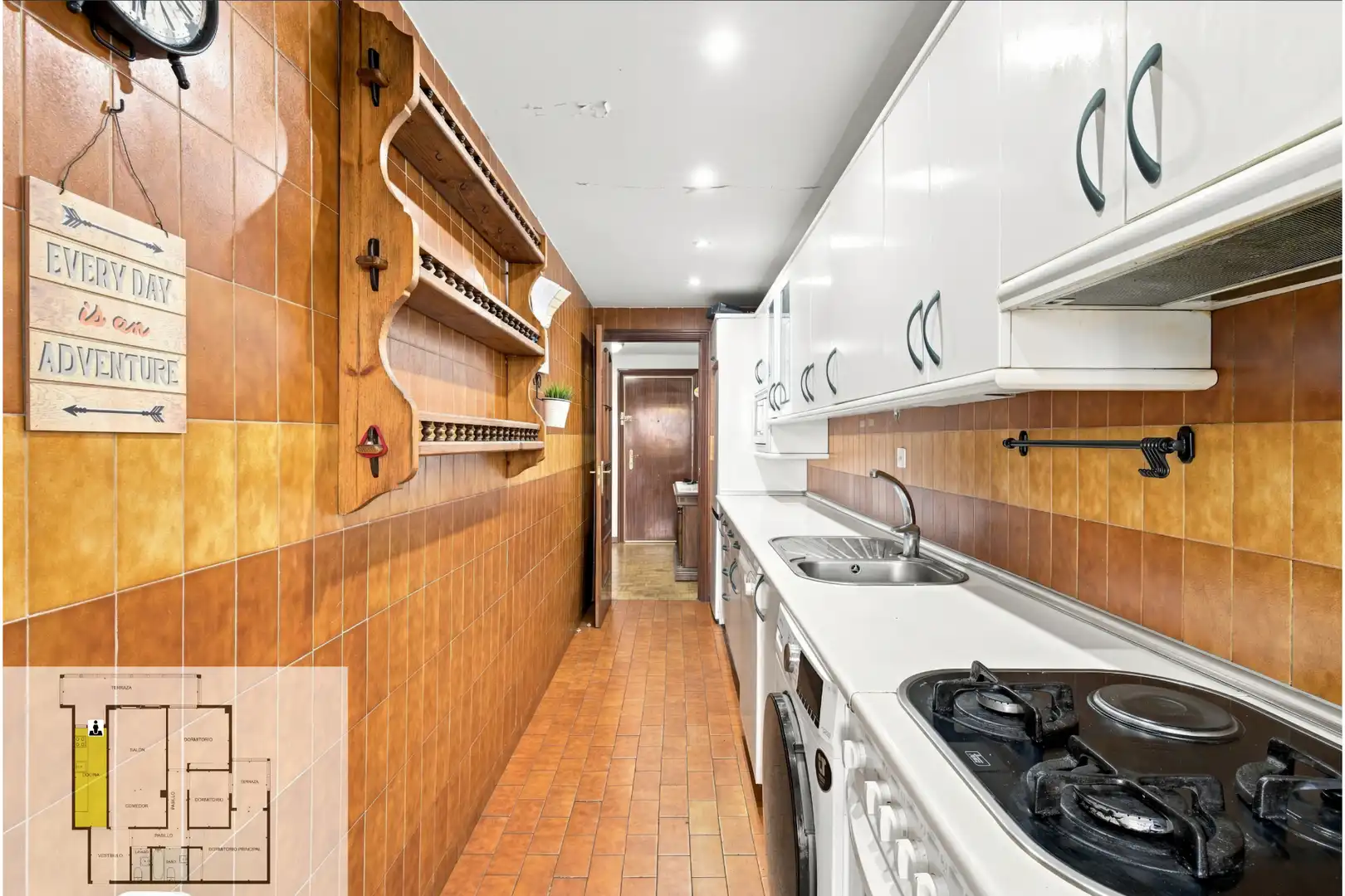 Cocina de Piso en venta en Madrid con Aire acondicionado, Calefacción y Terraza