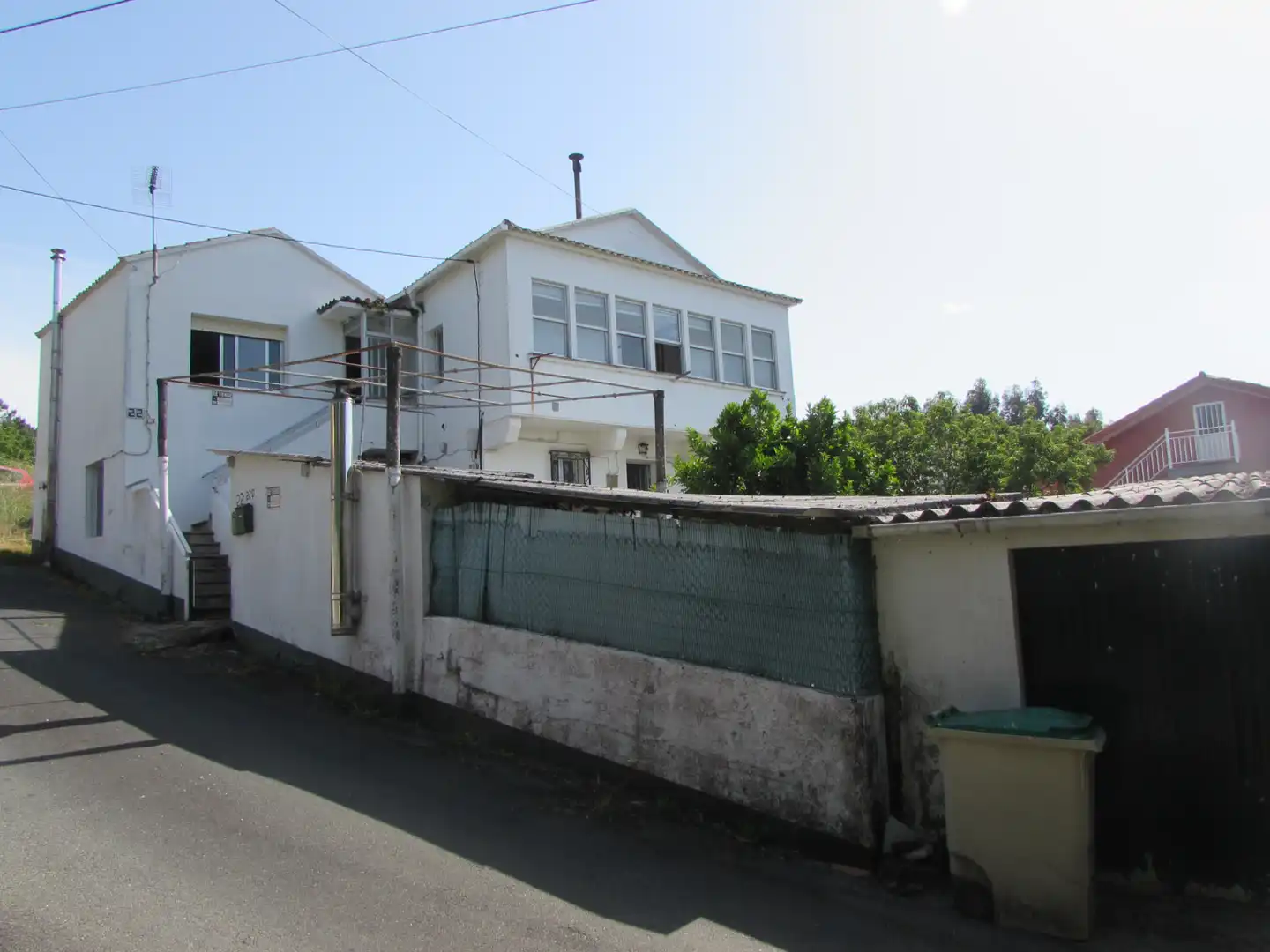 Vista exterior de Casa o xalet en venda en Ferrol amb Calefacció i Jardí privat