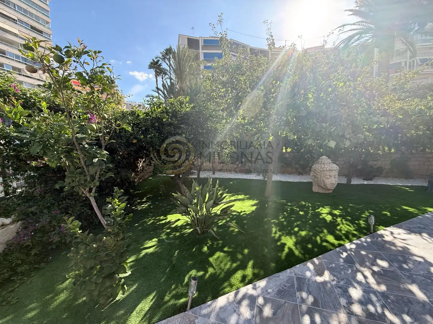 Jardín de Casa o chalet en venta en Benidorm con Aire acondicionado, Calefacción y Jardín privado
