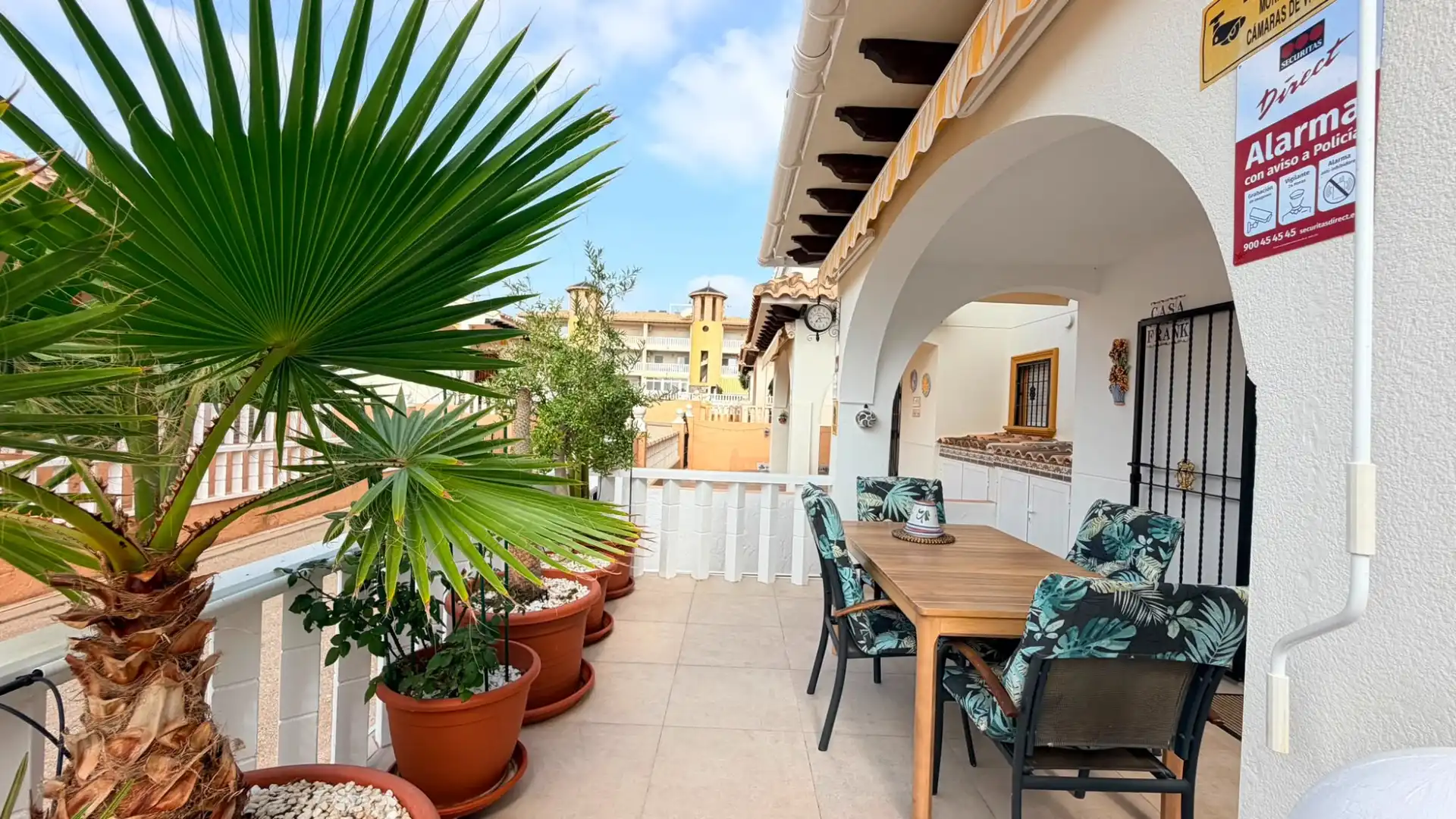 Terrace of Detached homes for sale in Orihuela  with Air Conditioner, Private garden and Terrace
