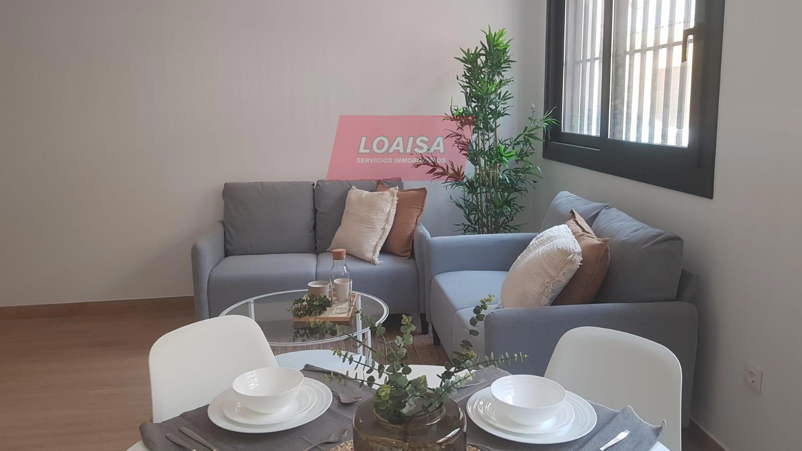 Sala d'estar de Pis en venda en Garrucha amb Aire condicionat, Calefacció i Moblat