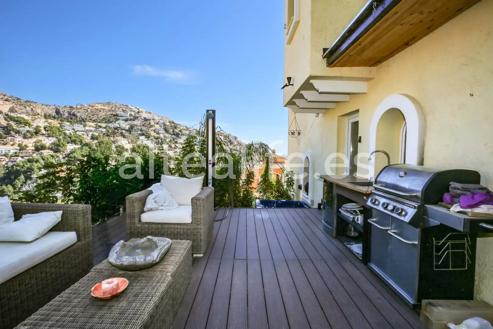 Terrace of Houses for sale in Altea  with Air Conditioner, Private garden and Terrace