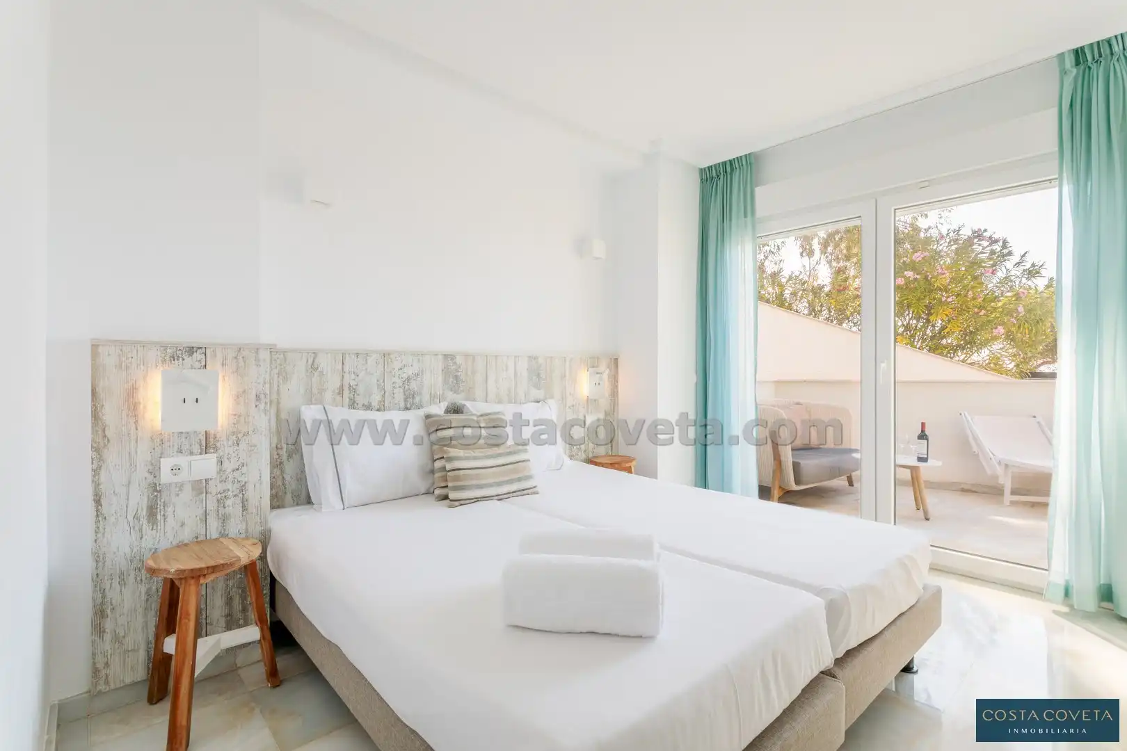 Schlafzimmer von Erdgeschoss zum Verkauf in El Campello mit Klimaanlage, Heizung und Terrasse