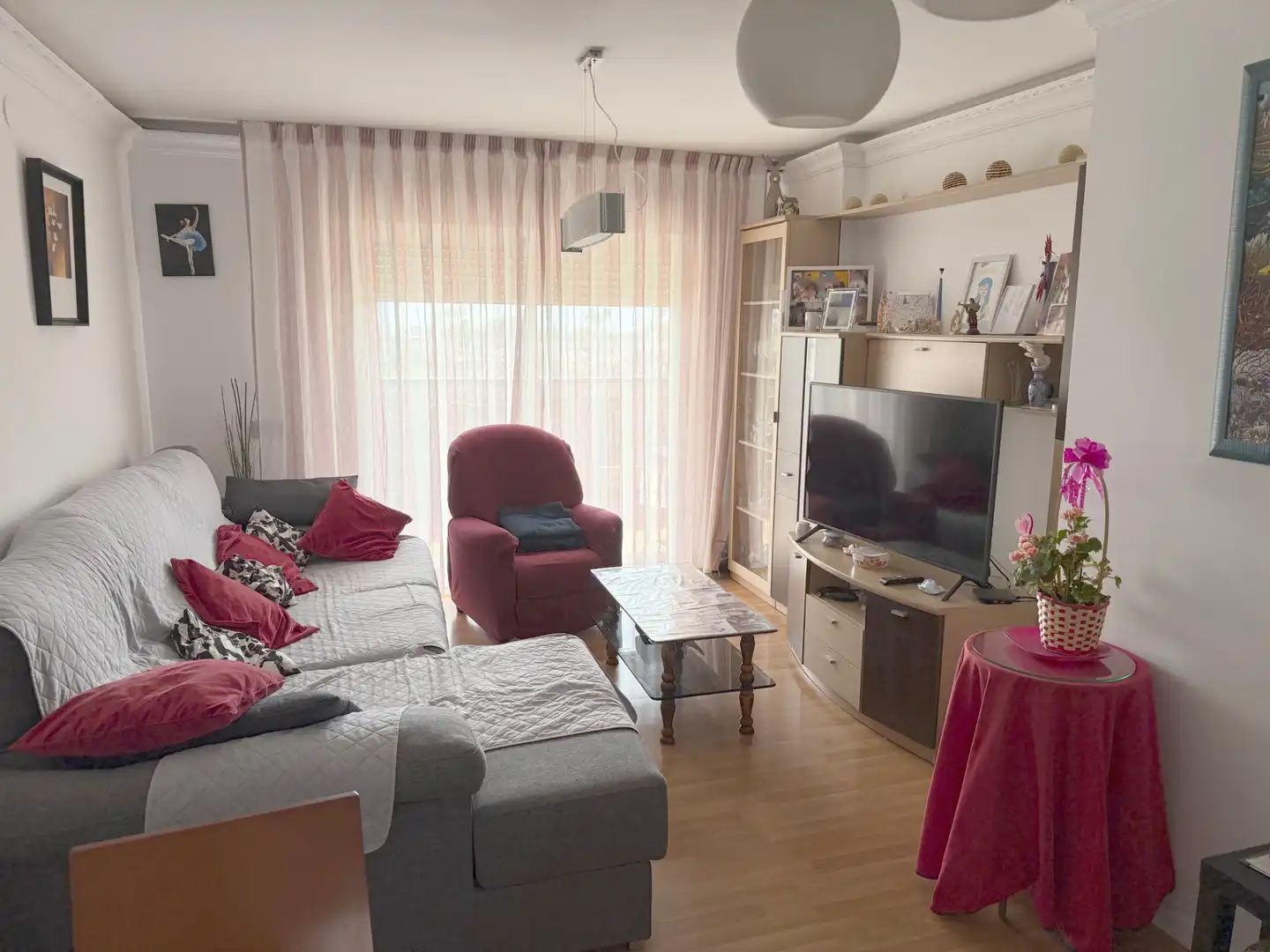 Sala d'estar de Pis en venda en Málaga amb Terrassa, Traster i Moblat