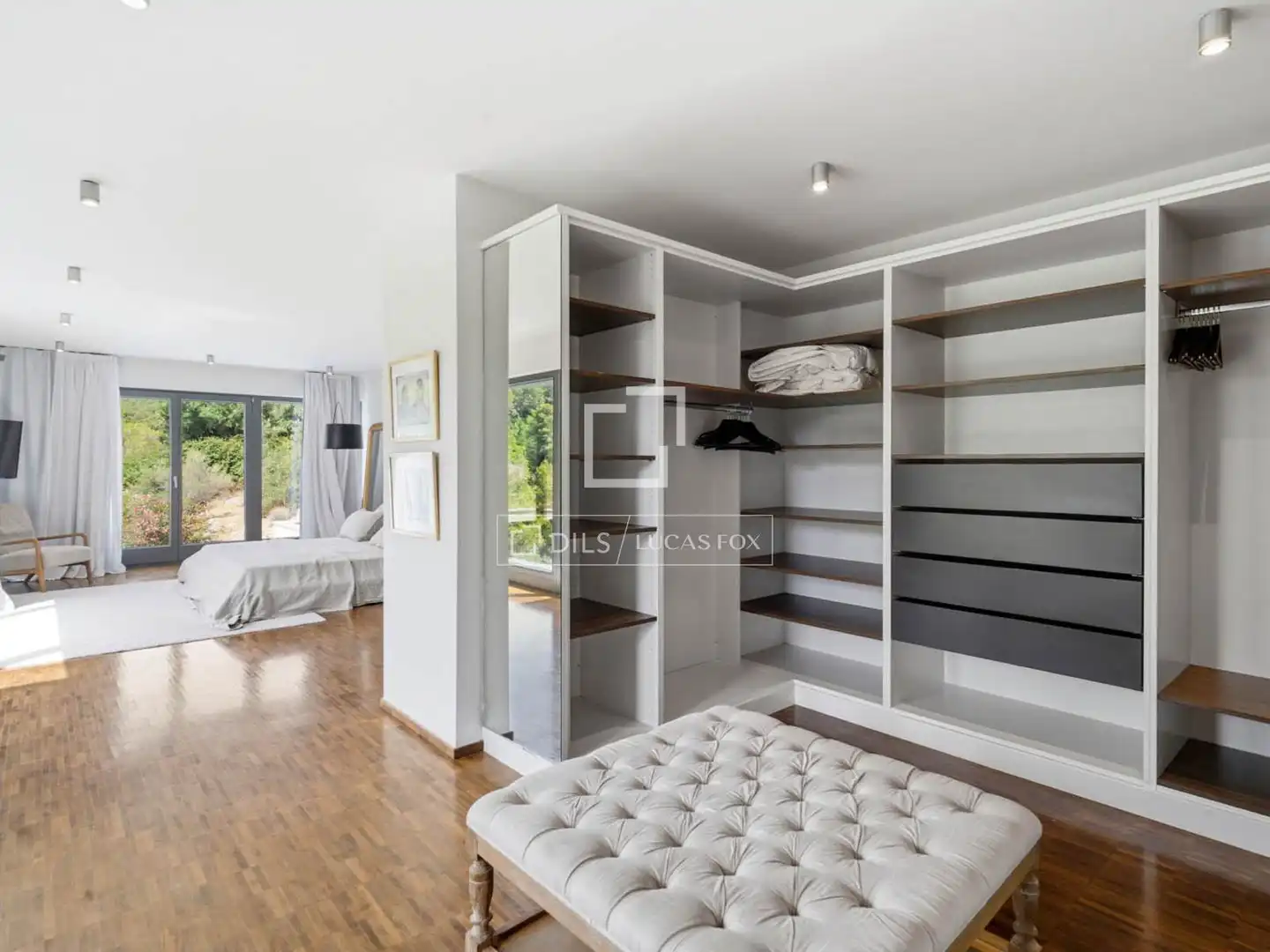 Schlafzimmer von Haus oder Chalet zur Miete in  Palma de Mallorca mit Klimaanlage, Heizung und Privatgarten