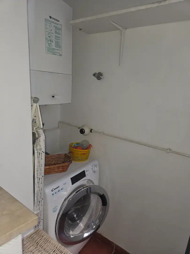 Baño de Piso de alquiler en Badajoz con Aire acondicionado, Calefacción y Jardín privado