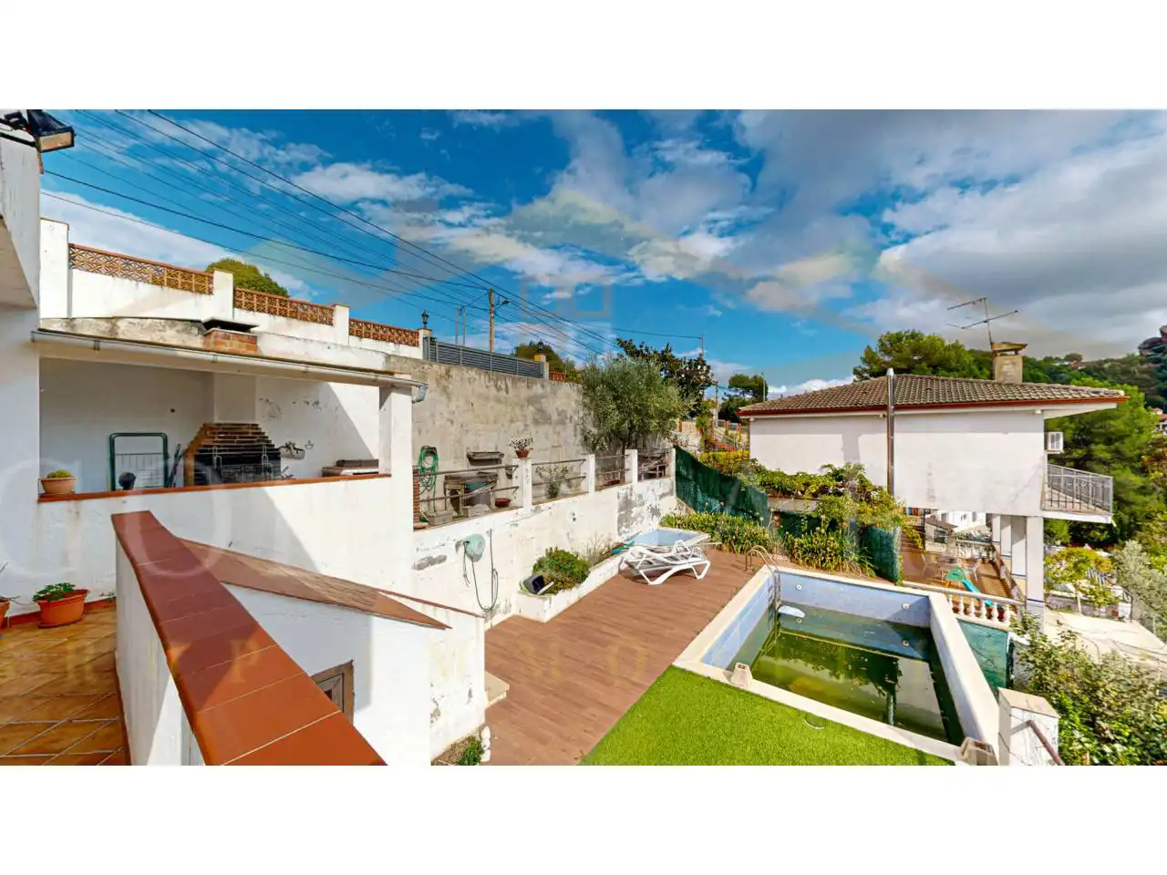 Jardín de Casa o chalet en venta en Corbera de Llobregat con Aire acondicionado, Calefacción y Jardín privado