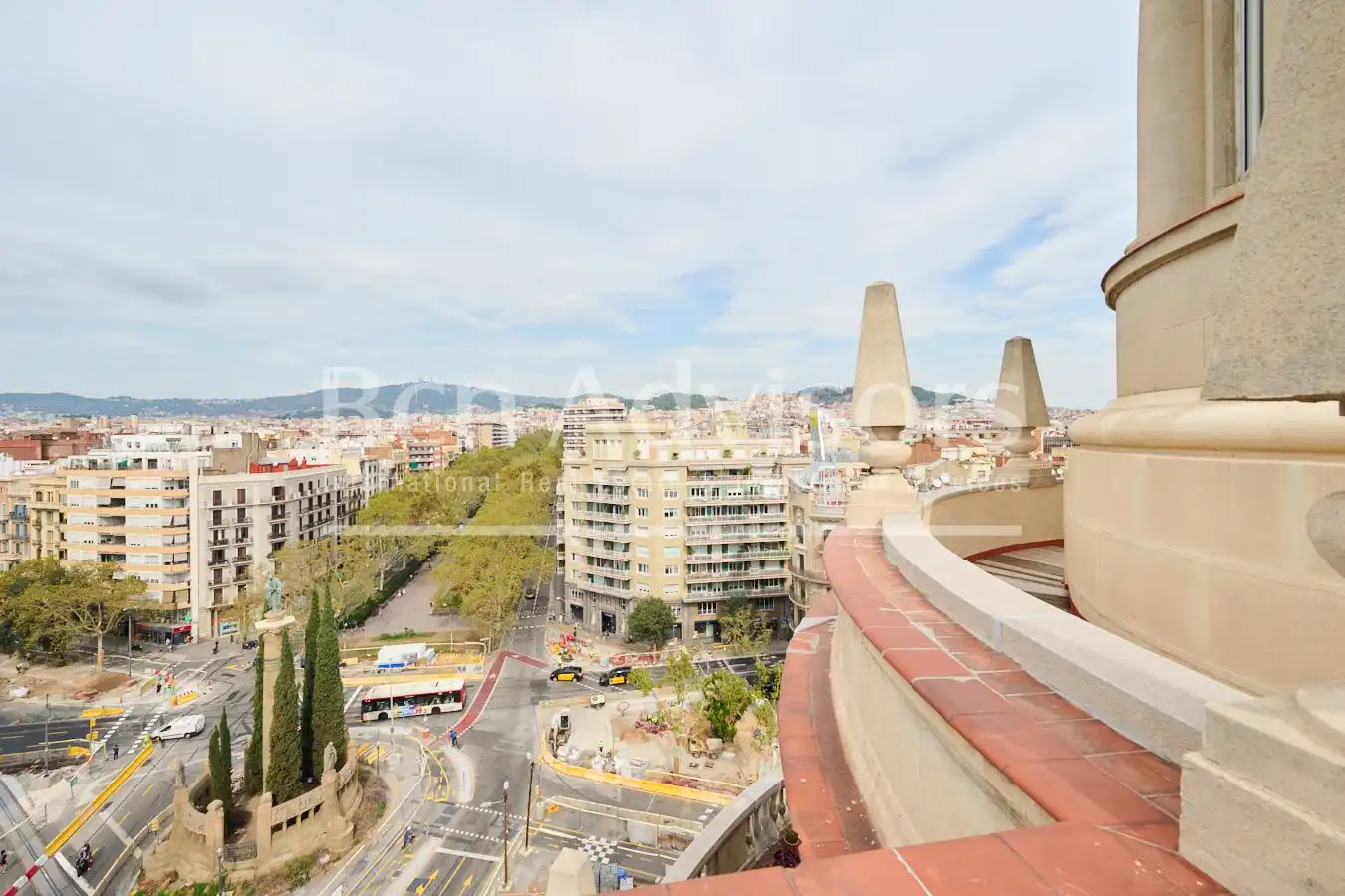 Exterior view of Attic for sale in Barcelona  with Air Conditioner, Heating and Parquet flooring