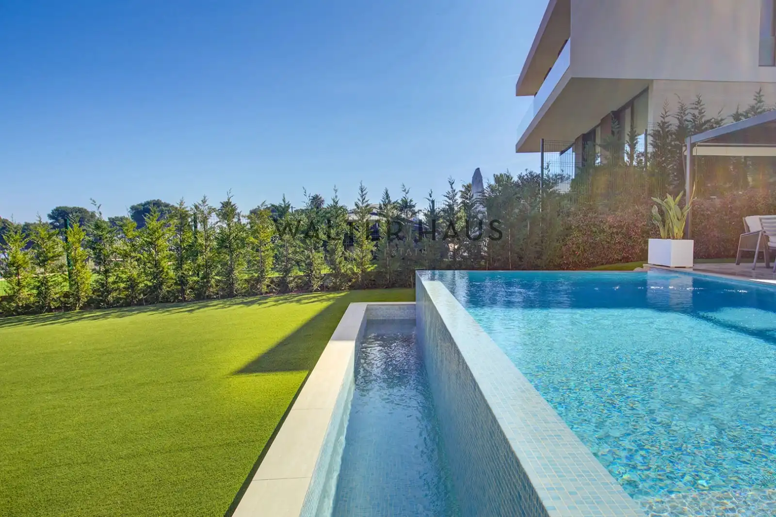 Swimming pool of Houses for rent in Calonge i Sant Antoni  with Air Conditioner, Heating and Private garden