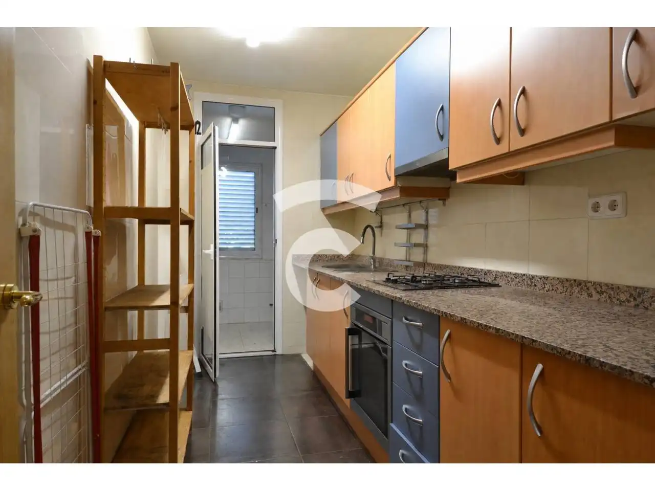 Küche von Wohnung zum Verkauf in Vic mit Klimaanlage, Heizung und Parkett