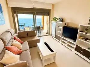 Wohnzimmer von Wohnung zur Miete in Almuñécar mit Klimaanlage, Terrasse und Möbliert