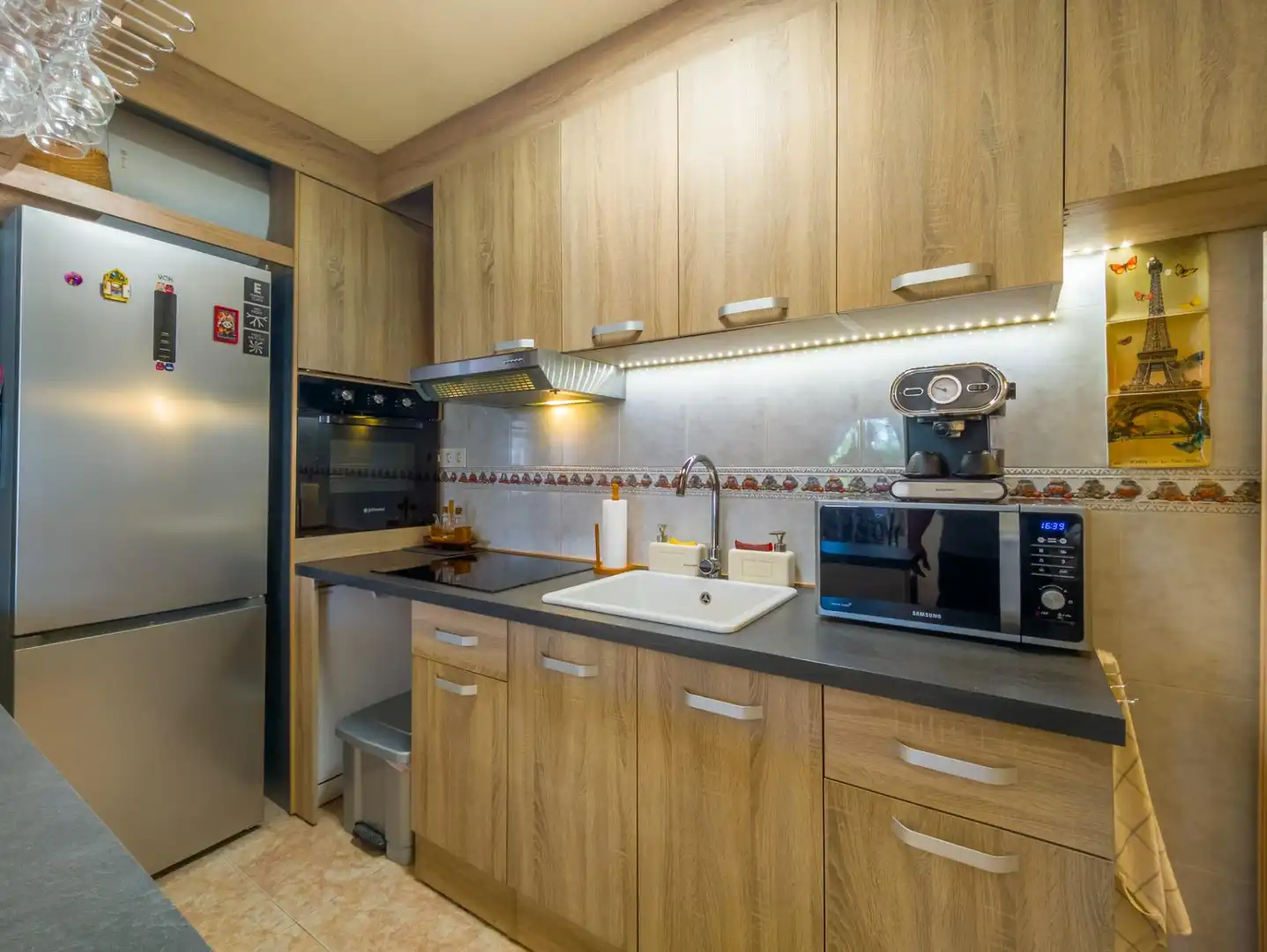 Cocina de Casa o chalet en venta en Torrevieja con Aire acondicionado, Jardín privado y Amueblado