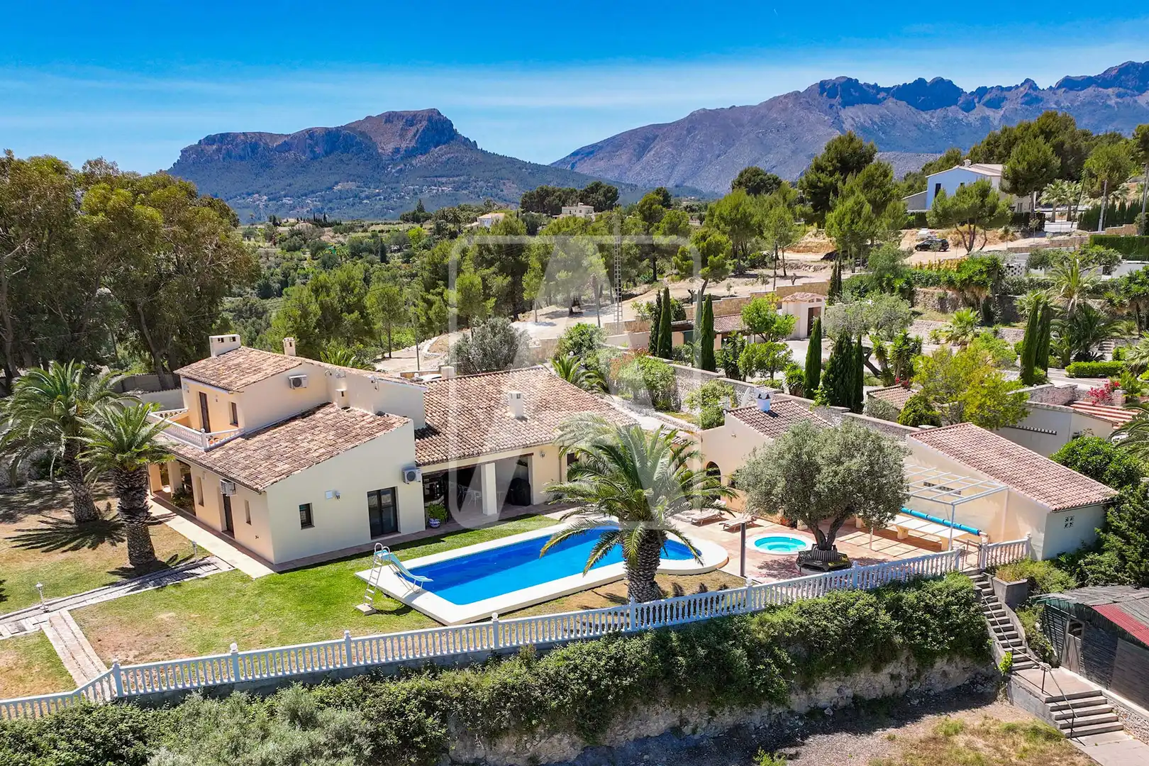 Vista exterior de Finca rústica en venta en Benissa con Aire acondicionado, Calefacción y Jardín privado