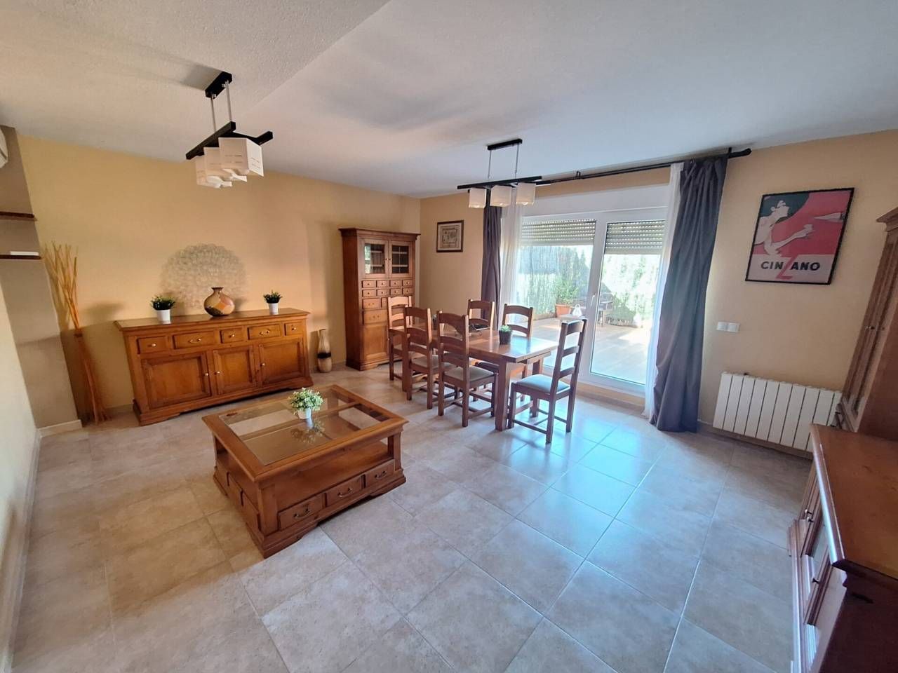 Dining room of Single-family semi-detached for sale in Casarrubios del Monte  with Air Conditioner, Heating and Private garden