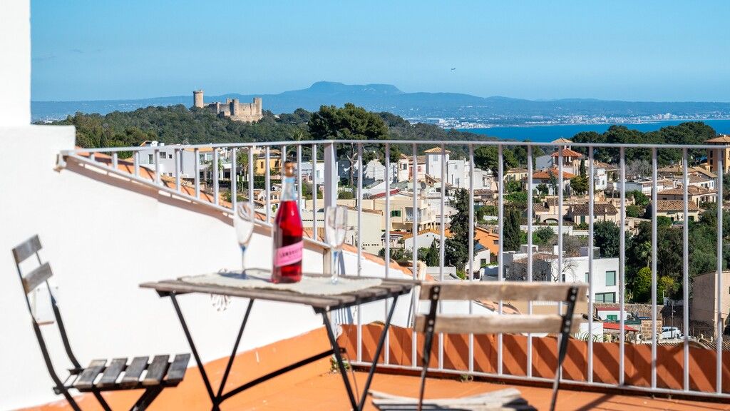 Terrassa de Casa adosada en venda en  Palma de Mallorca amb Aire condicionat, Terrassa i Moblat