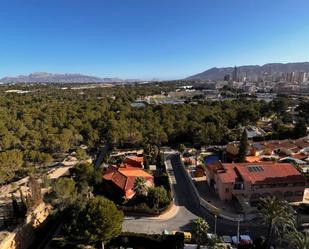 Vista exterior de Pis en venda en Benidorm amb Jardí privat, Terrassa i Piscina comunitària